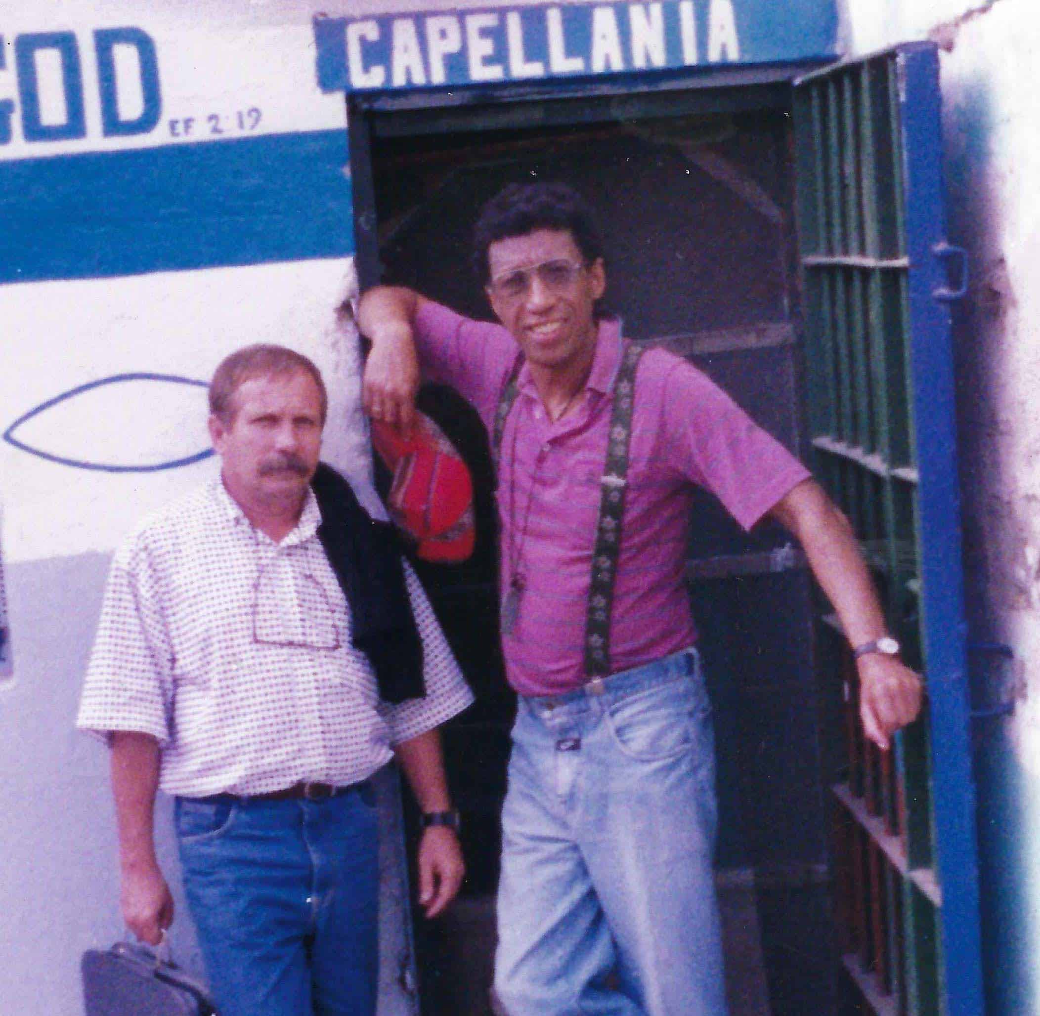Gary with Pr. José from Rio de Janeiro, May 15, 1995 Gary with Pr. José from Rio de Janeiro, May 15, 1995